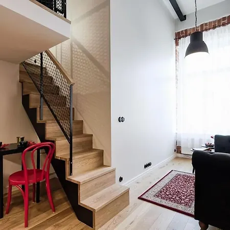 Apartament Loft Black And Red