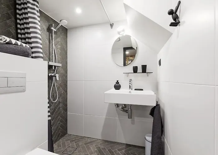 Appartement Loft Black And Red